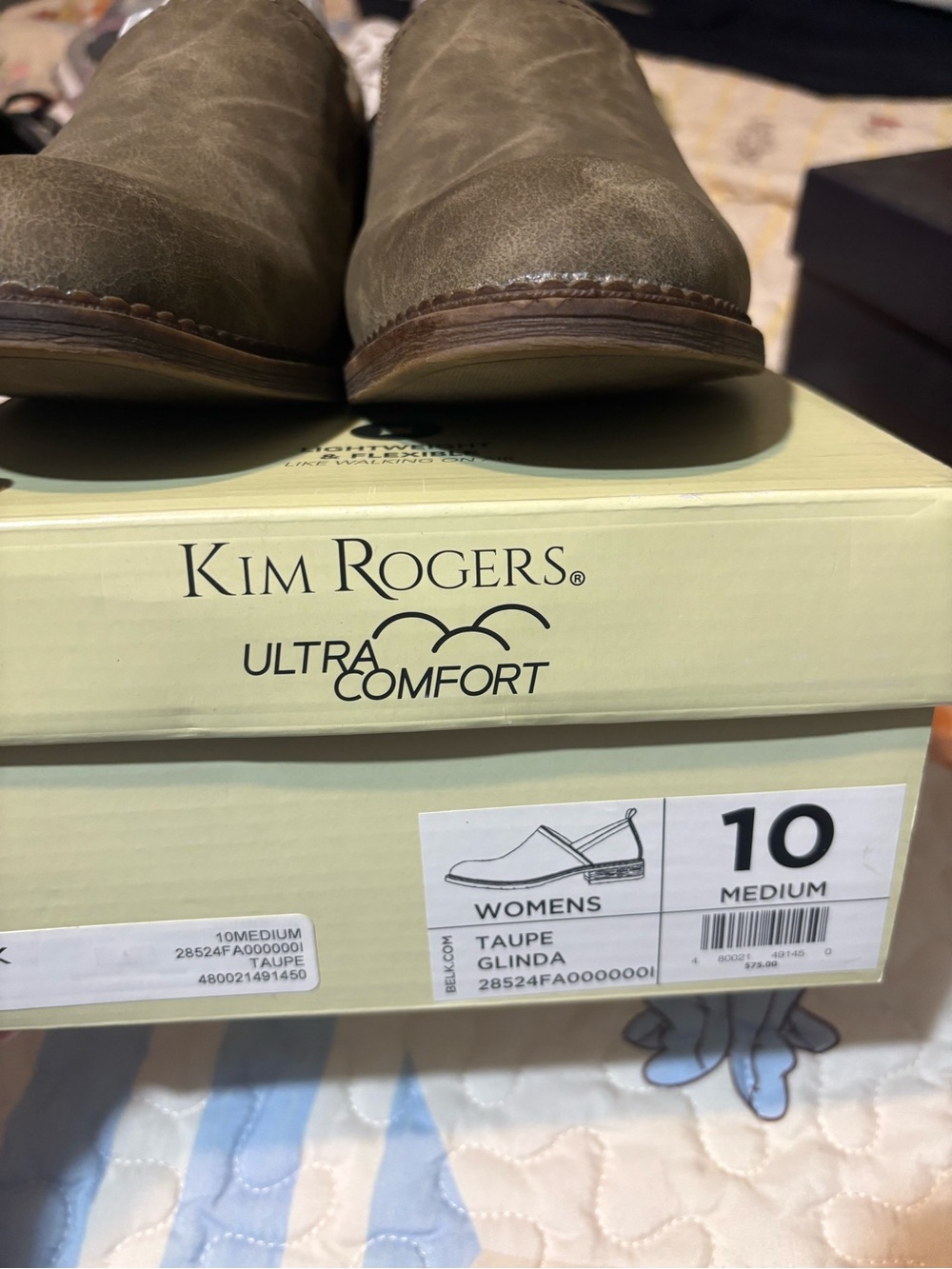 Kim Rogers Taupe Glinda Slip-On Loafers for Men
